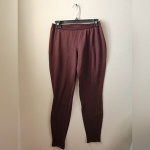 Patagonia‎ Women's Performance Baselayer Capilene Leggings Maroon Medium